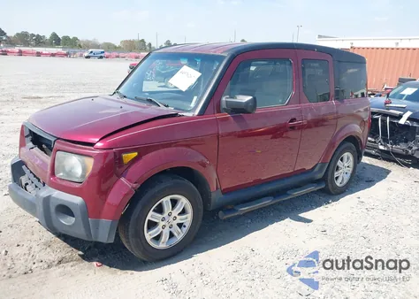 2008 Honda Element Ex from USA, damaged, VIN 5J6YH187X8L009876
